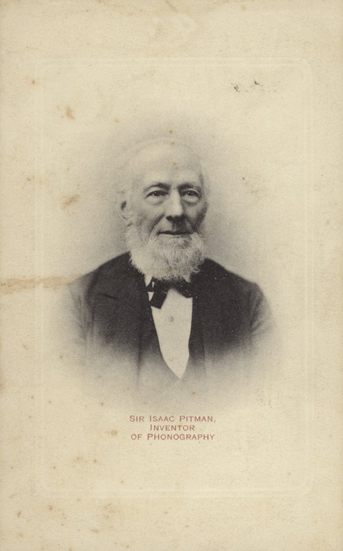 सर आइजैक पिटमैन (1813-1897), पिटमैन शॉर्टहैंड लेखन के अंग्रेजी आविष्कारक द्वारा अंग्रेजी फोटोग्राफर