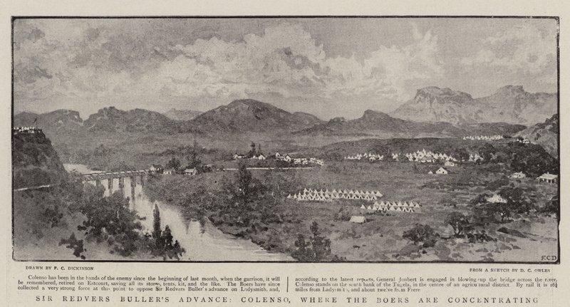 सर रेडवर्स बुलर्स एडवांस, कोलेंसो, जहां बोर्स ध्यान केंद्रित कर रहे हैं द्वारा अंग्रेजी फोटोग्राफर