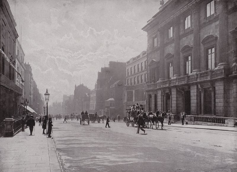 St Jamess Street, Piccadilly, दक्षिण की ओर देख रहे हैं द्वारा अंग्रेजी फोटोग्राफर