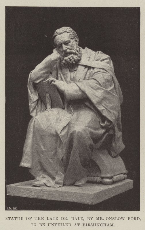 श्री ओन्सलो फोर्ड द्वारा स्वर्गीय डॉ। डेल की प्रतिमा का अनावरण बर्मिंघम में किया जाएगा द्वारा अंग्रेजी फोटोग्राफर