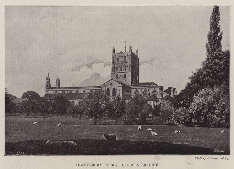 Tewkesbury Abbey, ग्लॉस्टरशायर द्वारा अंग्रेजी फोटोग्राफर