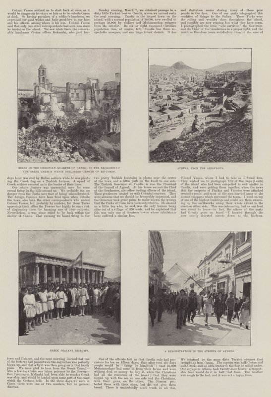 1897 का क्रेटन विद्रोह द्वारा अंग्रेजी फोटोग्राफर