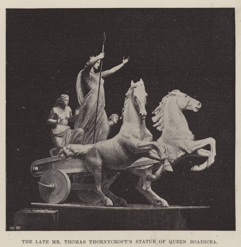 स्वर्गीय श्री थॉमस थॉर्निकॉफ़र्ट्स की प्रतिमा क्वीन बडासीका की द्वारा अंग्रेजी फोटोग्राफर