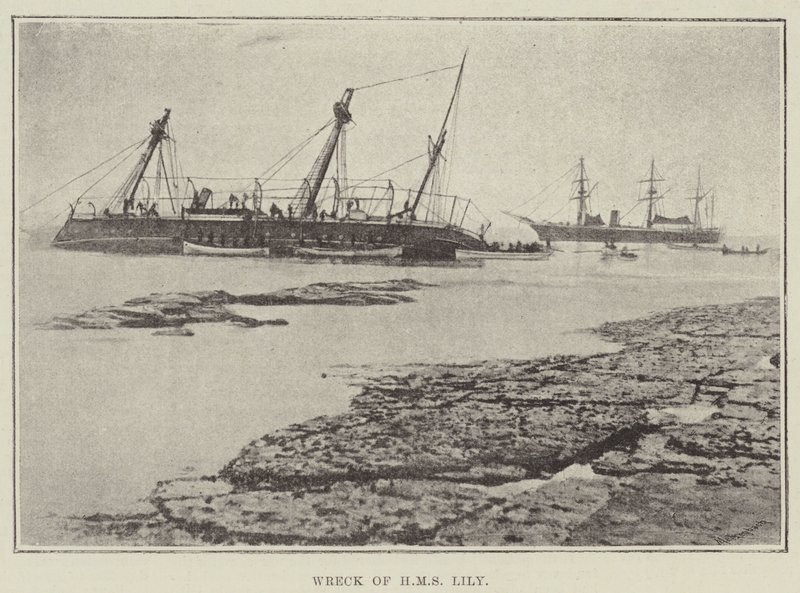 WMS की HMS लिली द्वारा अंग्रेजी फोटोग्राफर