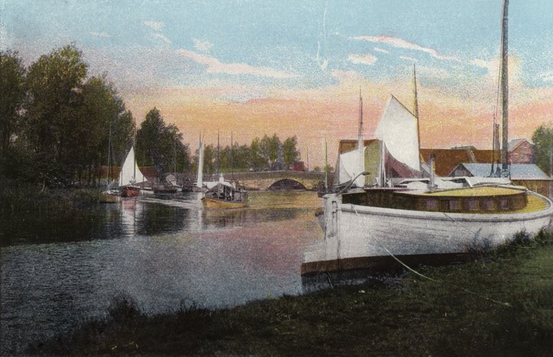 Wroxham Bridge द्वारा अंग्रेजी फोटोग्राफर