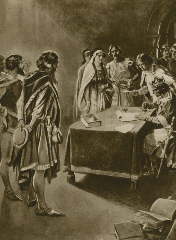 कोयला खोदने के लिए एक राजा का शाही चार्टर (गुरुत्वाकर्षण) द्वारा अंग्रेजी स्कूल