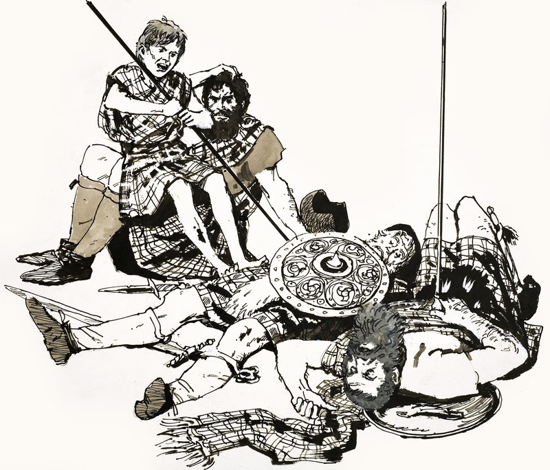 एंड्रयू लैंग की कहानी &39;इयान, द सोल्जर सोन&39; का एक दृश्य द्वारा अंग्रेजी स्कूल