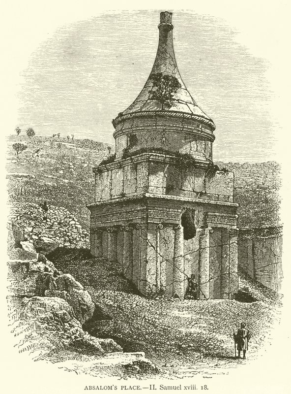 अबशालोम का स्थान, द्वितीय, शमूएल, xviii द्वारा अंग्रेजी स्कूल