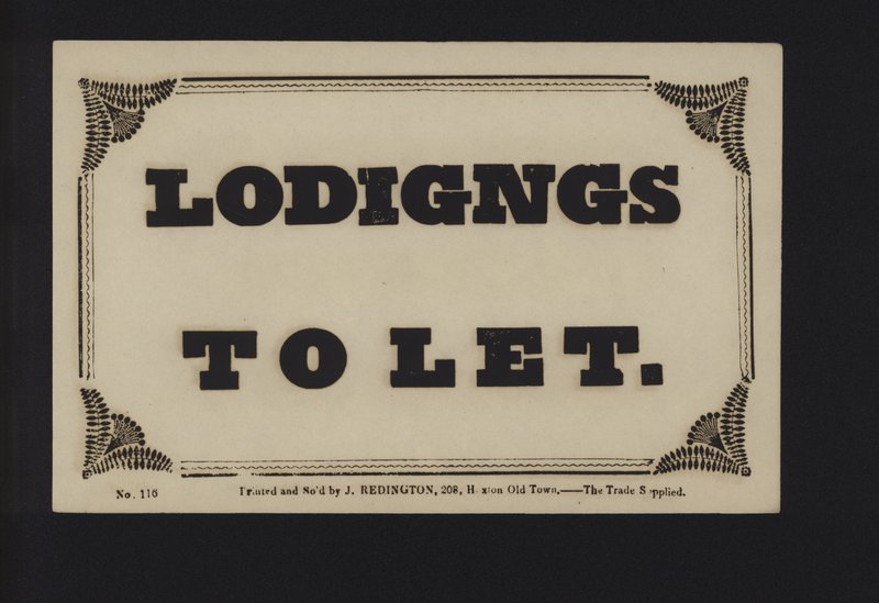 विज्ञापन: Lodgings (प्रकार) द्वारा अंग्रेजी स्कूल