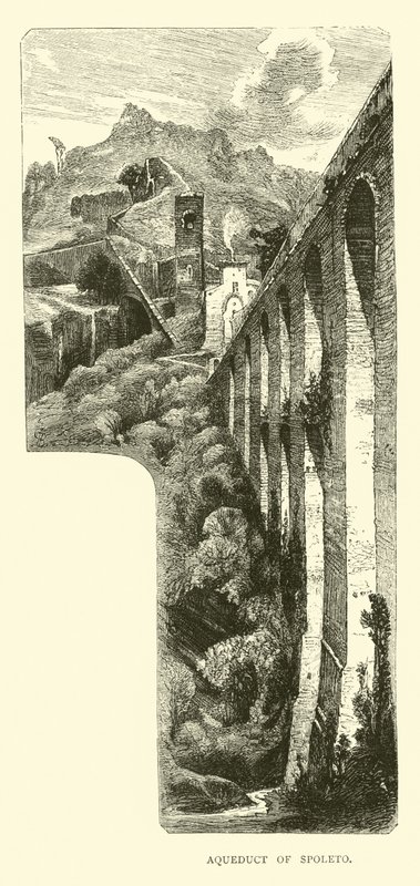 Spoleto का एक्वाडक्ट द्वारा अंग्रेजी स्कूल