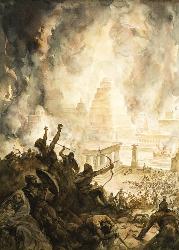 आक्रमण द्वारा अंग्रेजी स्कूल