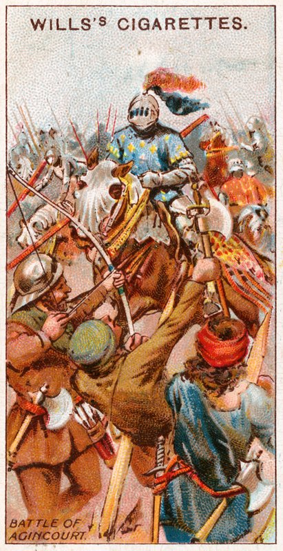 Agincourt की लड़ाई द्वारा अंग्रेजी स्कूल