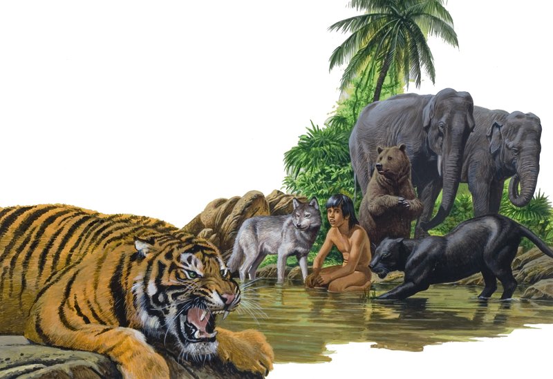 लड़का और जानवर द्वारा अंग्रेजी स्कूल