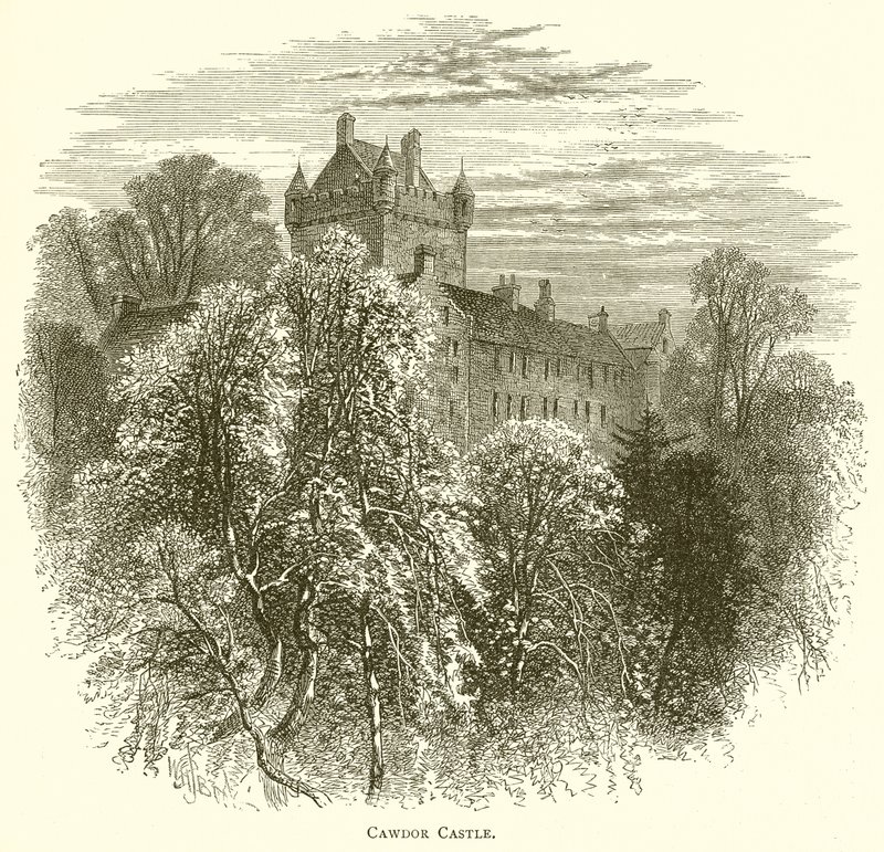Cawdor कैसल द्वारा अंग्रेजी स्कूल
