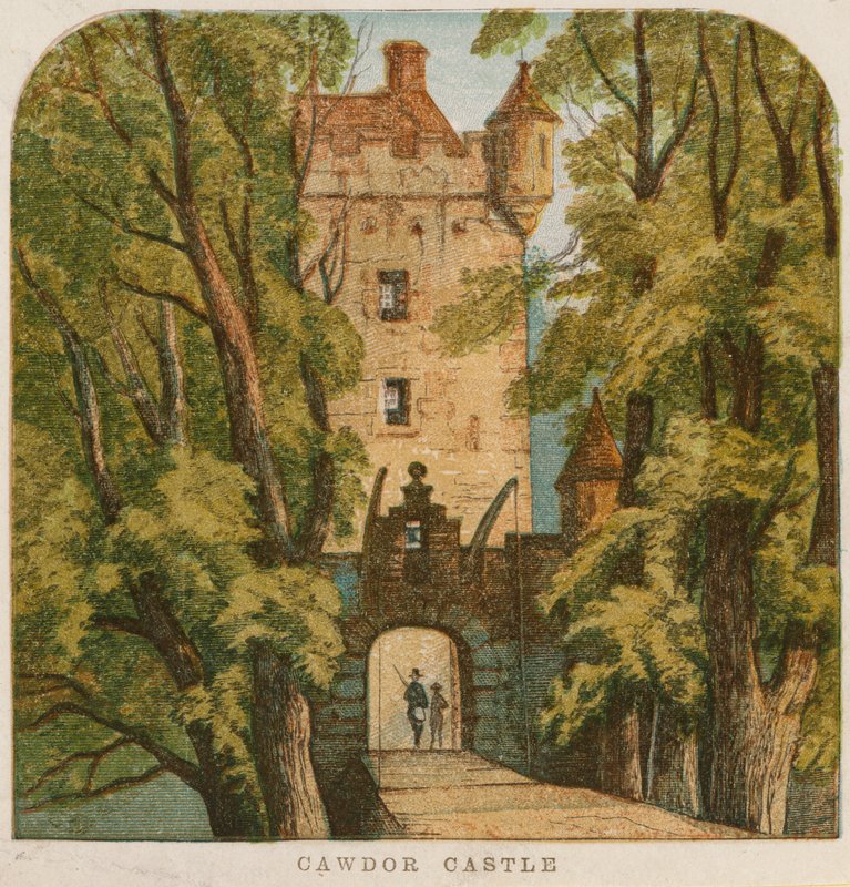 Cawdor कैसल द्वारा अंग्रेजी स्कूल