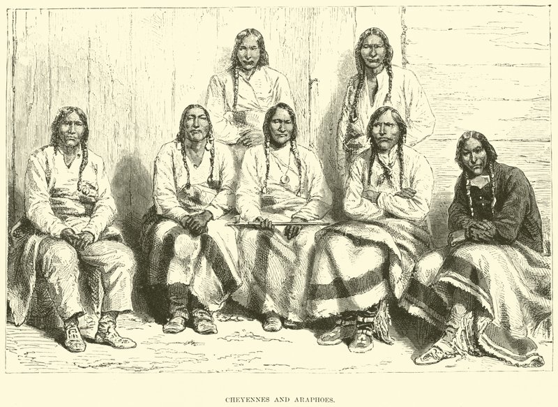 Cheyennes और Araphoes द्वारा अंग्रेजी स्कूल