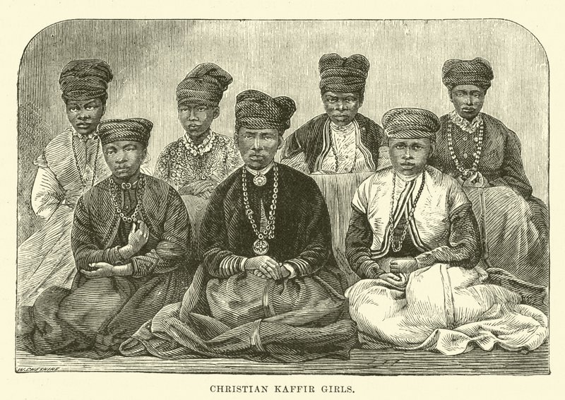 क्रिश्चियन काफिर लड़कियां द्वारा अंग्रेजी स्कूल
