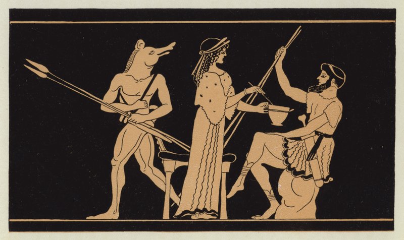 Ulysses को मुग्ध पेय की पेशकश करते हैं द्वारा अंग्रेजी स्कूल