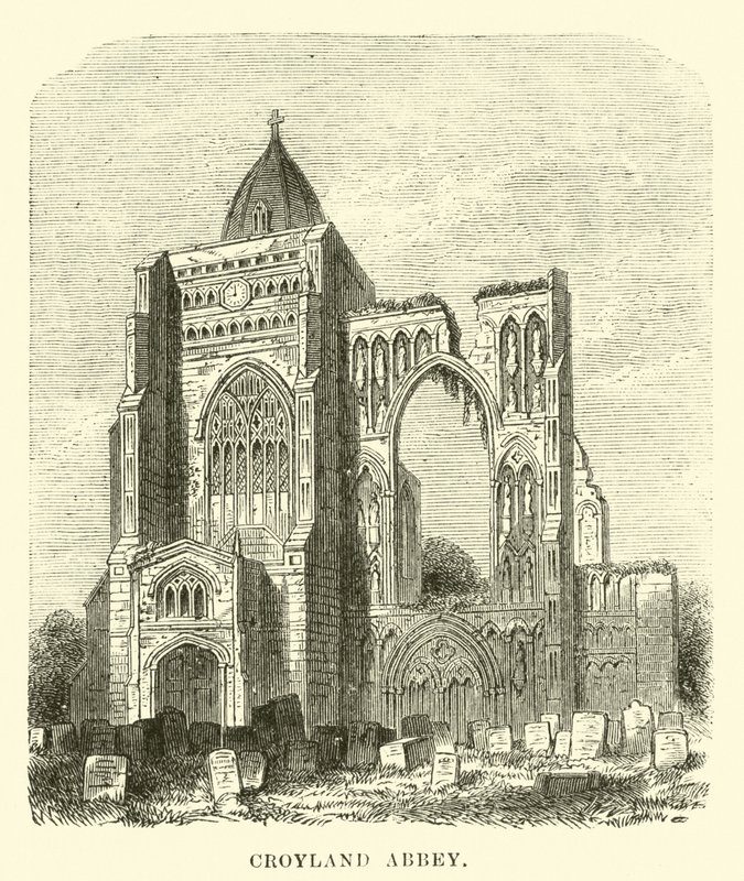 Croyland Abbey द्वारा अंग्रेजी स्कूल