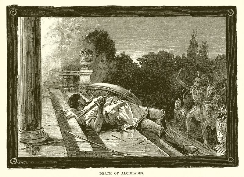Alcibiades की मृत्यु द्वारा अंग्रेजी स्कूल