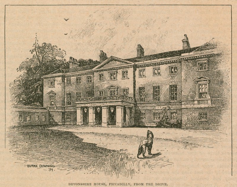 ड्राइव से Devonshire House, Piccadilly, London द्वारा अंग्रेजी स्कूल