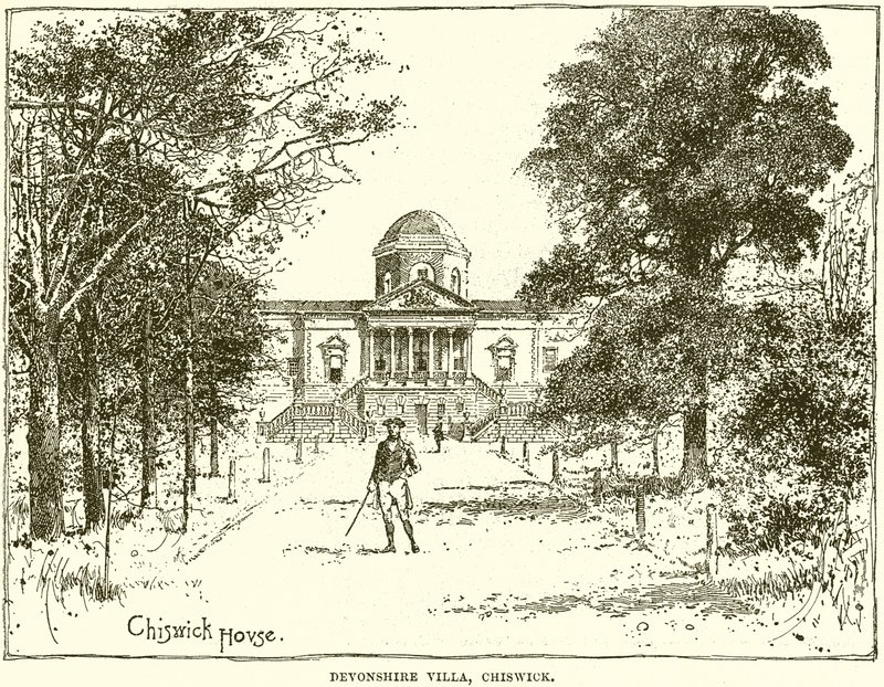 Devonshire Villa, Chiswick द्वारा अंग्रेजी स्कूल