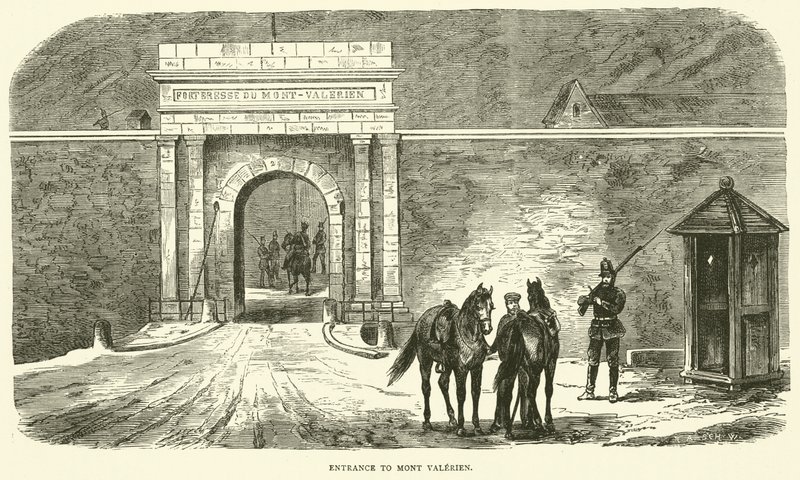 मोंट वेलेरियन का प्रवेश, जनवरी 1871 द्वारा अंग्रेजी स्कूल