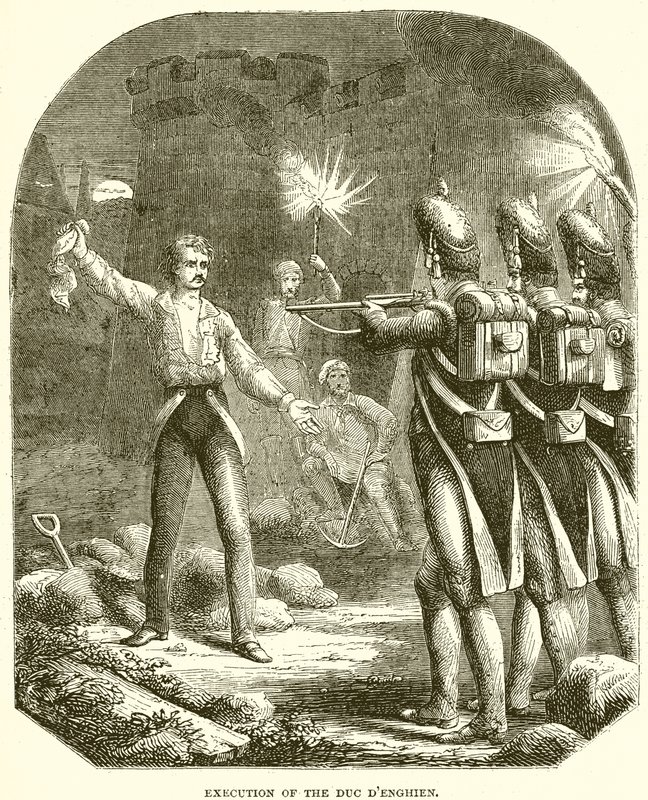 Duc DEnghien का निष्पादन द्वारा अंग्रेजी स्कूल