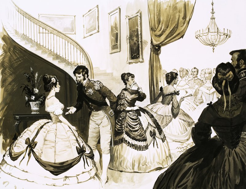 फैशन में Fads: Colossal Crinoline द्वारा अंग्रेजी स्कूल
