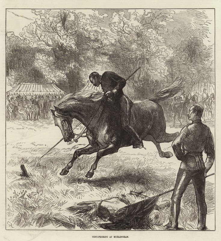 इलस्ट्रेटेड लंदन न्यूज़ का फ्रंट कवर, 12 जून 1875 द्वारा अंग्रेजी स्कूल