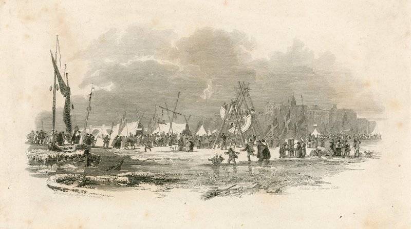 1814 का फ्रॉस्ट मेला द्वारा अंग्रेजी स्कूल