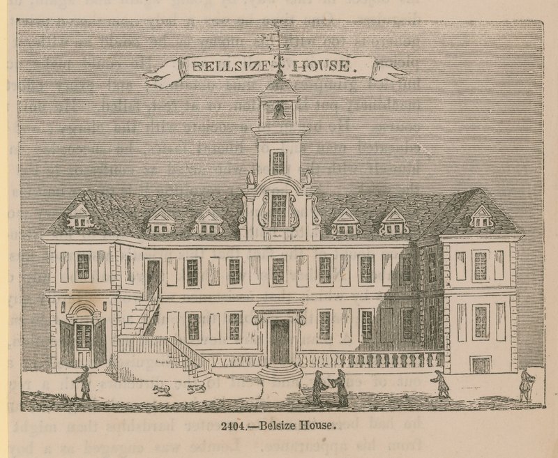 Belsize House का सामान्य दृश्य द्वारा अंग्रेजी स्कूल