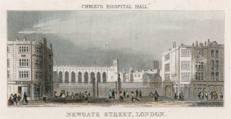 Christs अस्पताल का सामान्य दृश्य द्वारा अंग्रेजी स्कूल