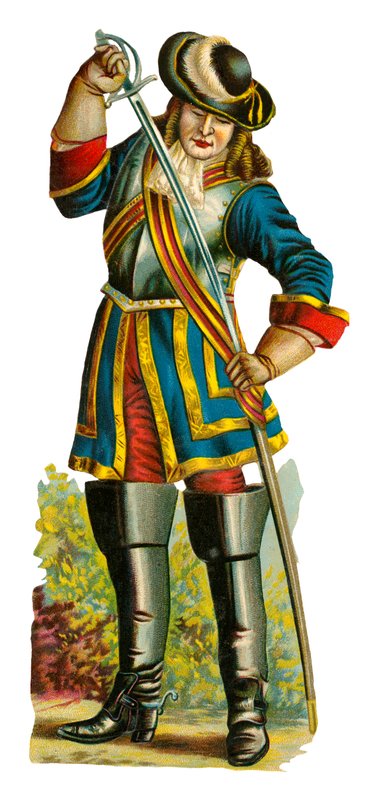 विलियम III के समय के जेंटलमैन गार्ड, 1689-1702 द्वारा अंग्रेजी स्कूल