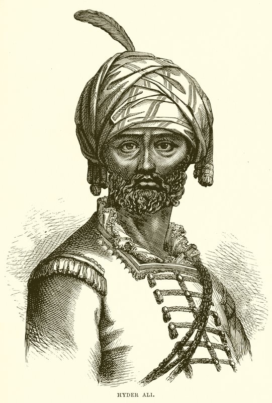 हैदर अली द्वारा अंग्रेजी स्कूल