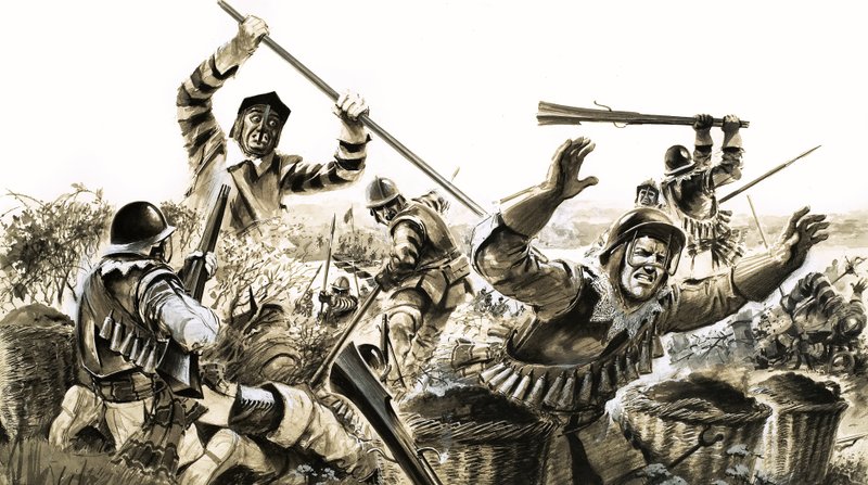 इनटू बैटल: ओलिवर क्रॉमवेल की अंतिम विजय द्वारा अंग्रेजी स्कूल