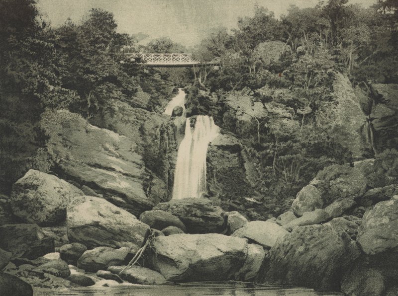 इनवर्सनाइड फॉल्स, लोच लोमोंड (क्रोमोलिथो) द्वारा अंग्रेजी स्कूल