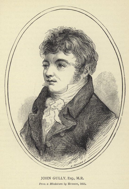 जॉन गुली, एस्क्वायर, एमआर, एक लघु से हडसन द्वारा, 1815 द्वारा अंग्रेजी स्कूल