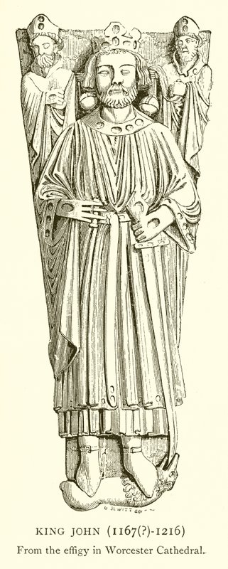 किंग जॉन (1167  - 1216) द्वारा अंग्रेजी स्कूल
