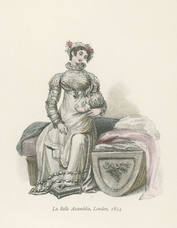 ला बेले असेंबली, लंदन, 1814 द्वारा अंग्रेजी स्कूल