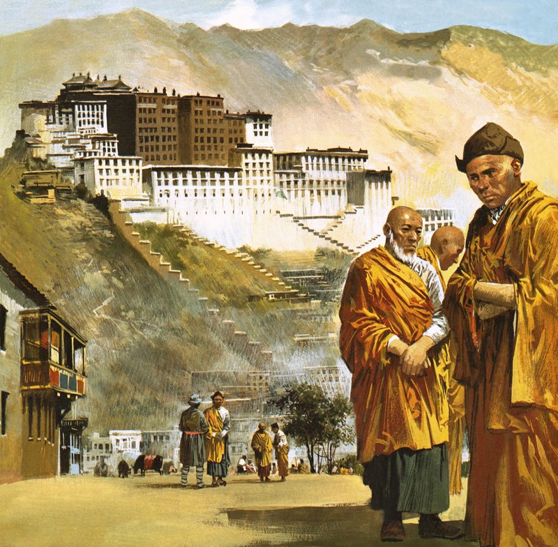ल्हासा द्वारा अंग्रेजी स्कूल