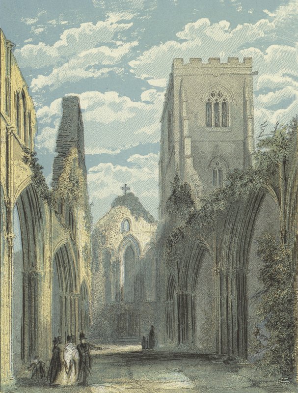 Llandaff कैथेड्रल, Nave पश्चिम देख रहे हैं द्वारा अंग्रेजी स्कूल
