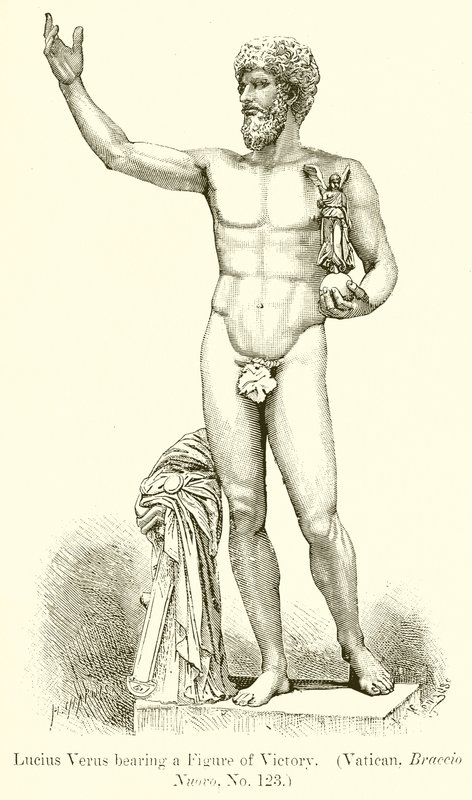 विजय का एक चित्र असर लुसियस वेरस। (वेटिकन, न्यू आर्म, नंबर 123) द्वारा अंग्रेजी स्कूल