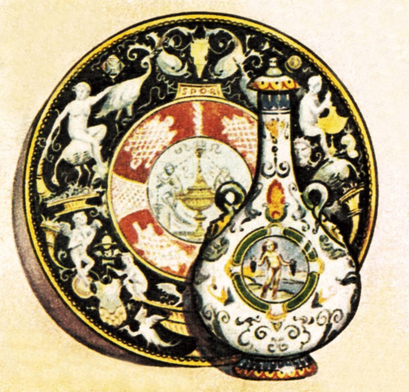 majolica द्वारा अंग्रेजी स्कूल