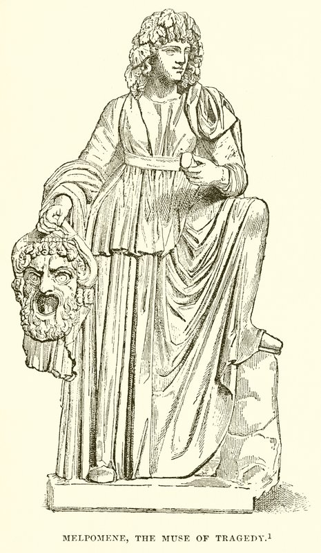 Melpomene, त्रासदी का संग्रहालय द्वारा अंग्रेजी स्कूल