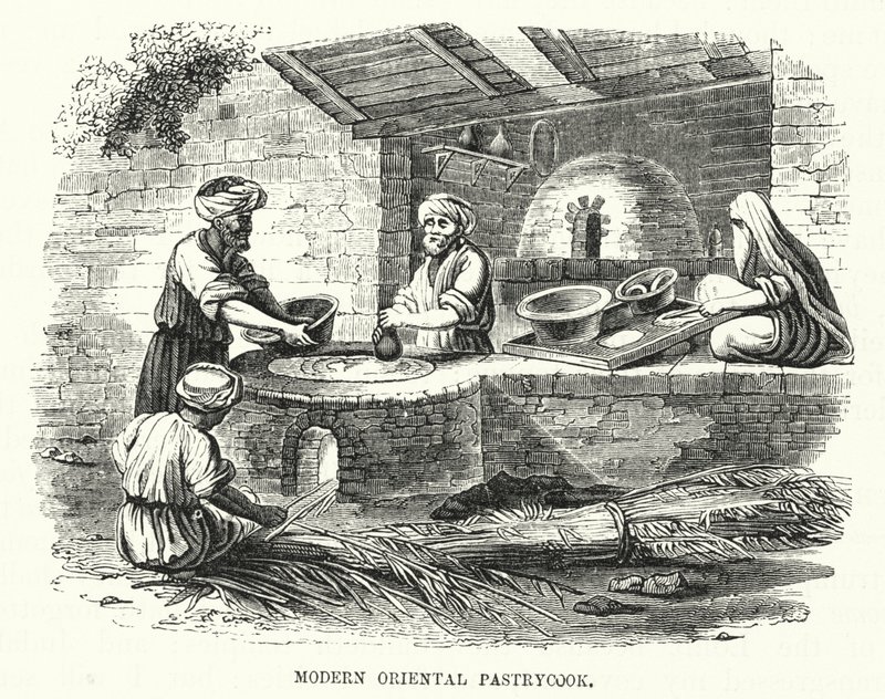 आधुनिक ओरिएंटल पेस्ट्रीकुक (उत्कीर्णन) द्वारा अंग्रेजी स्कूल