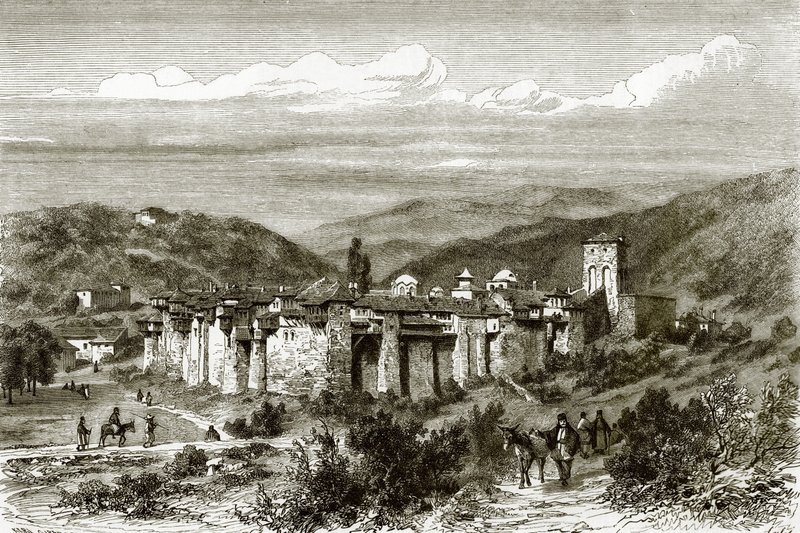 Iveron का मठ द्वारा अंग्रेजी स्कूल