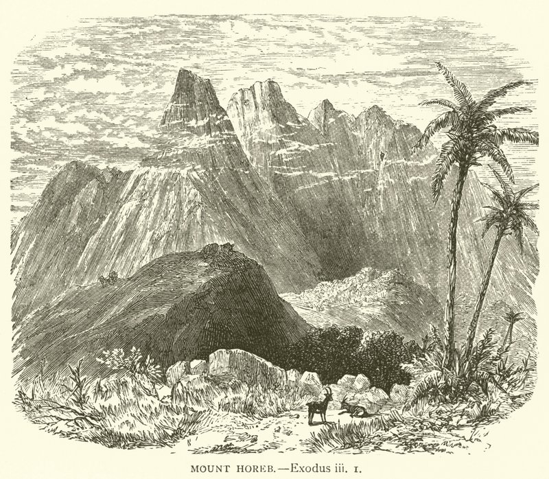 माउंट होरेब, निर्गमन, iii द्वारा अंग्रेजी स्कूल