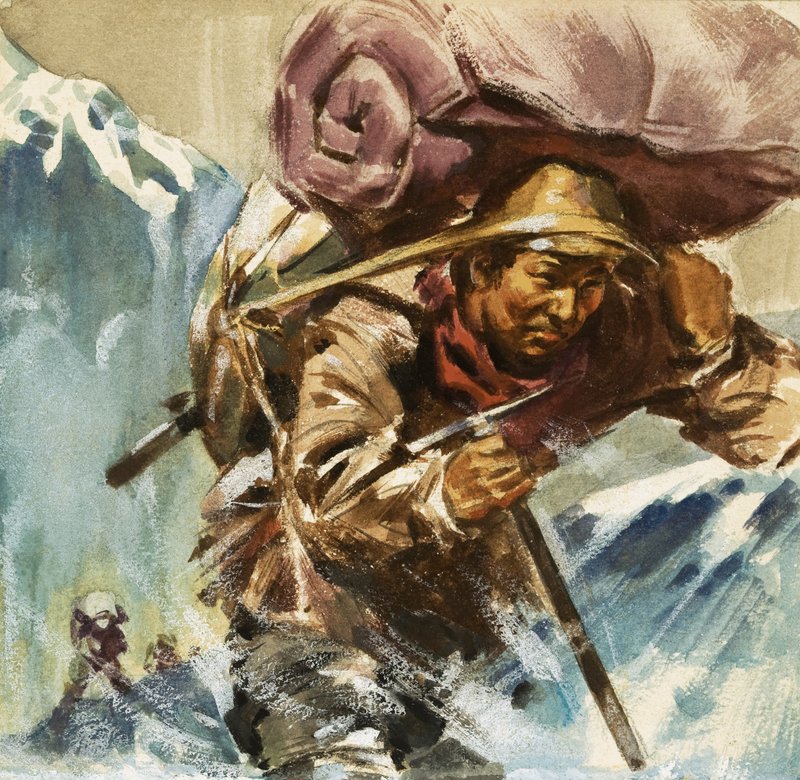 पर्वतारोही द्वारा अंग्रेजी स्कूल