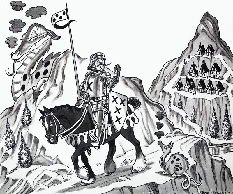 नर्सरी कविता चित्रण द्वारा अंग्रेजी स्कूल